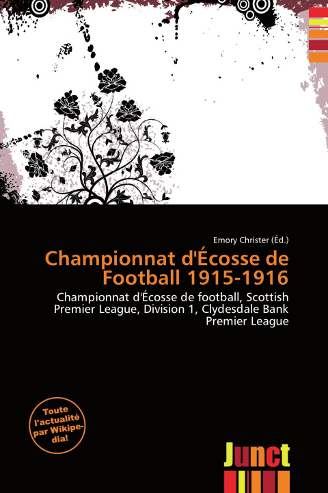Carte Championnat d'Écosse de Football 1915-1916 