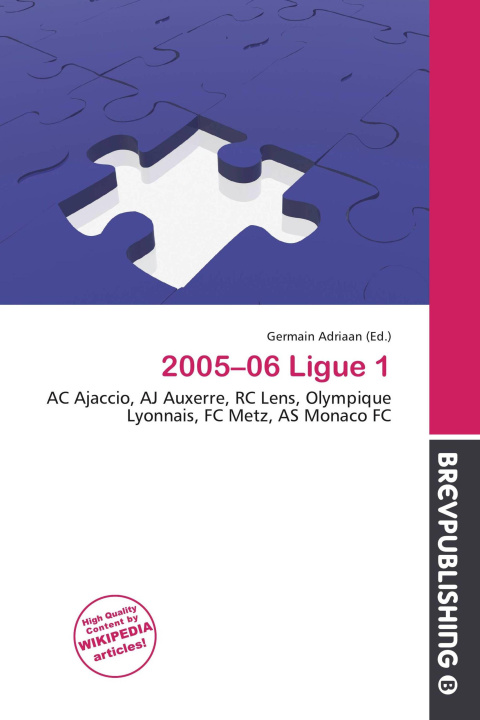 Book 2005-06 Ligue 1 
