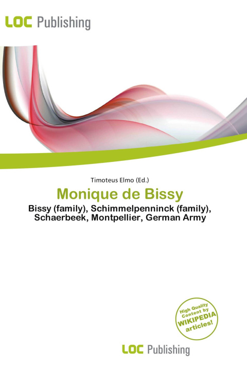 Knjiga Monique de Bissy 