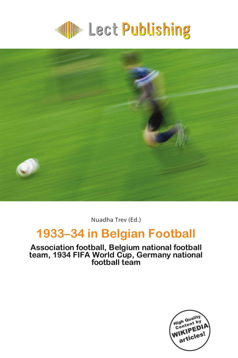 Kniha 1933-34 in Belgian Football 