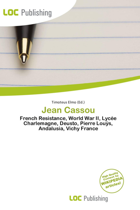 Kniha Jean Cassou 