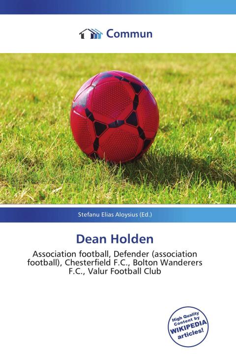 Kniha Dean Holden 