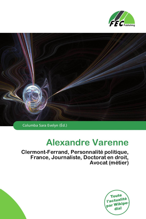 Könyv Alexandre Varenne 