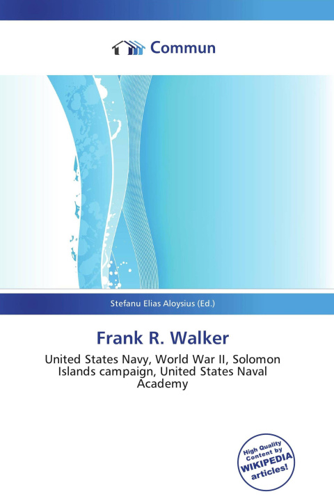 Kniha Frank R. Walker 