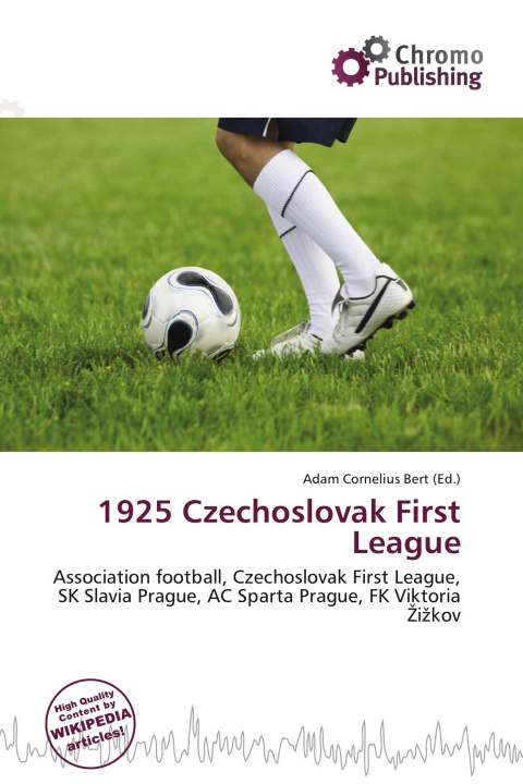 Kniha 1925 Czechoslovak First League 