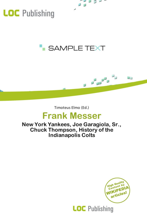 Kniha Frank Messer 