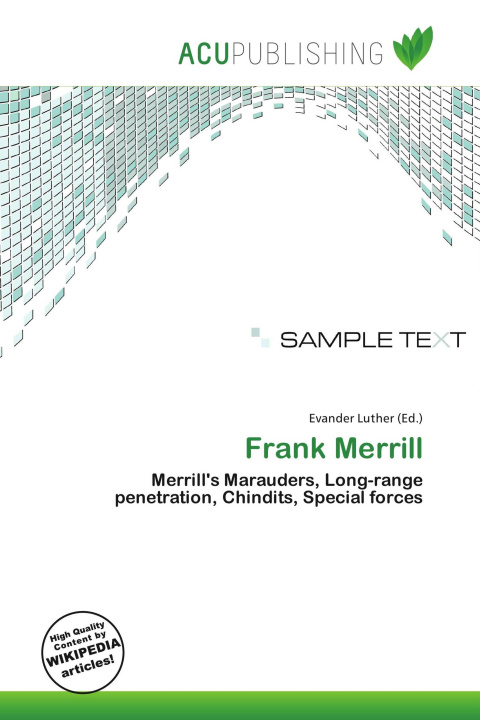 Book Frank Merrill 