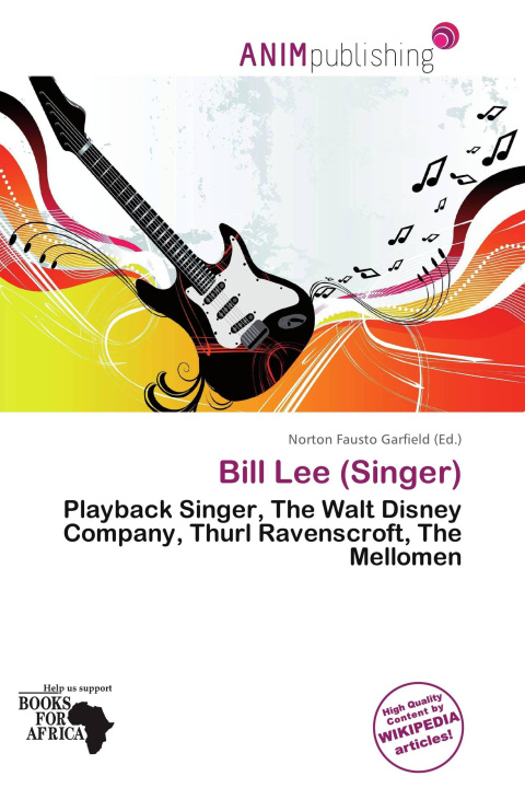 Kniha Bill Lee (Singer) 