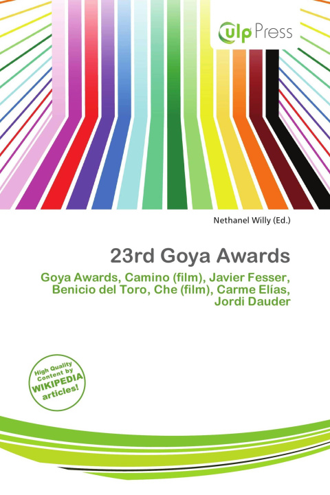 Kniha 23rd Goya Awards 