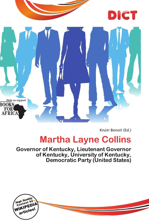 Kniha Martha Layne Collins 