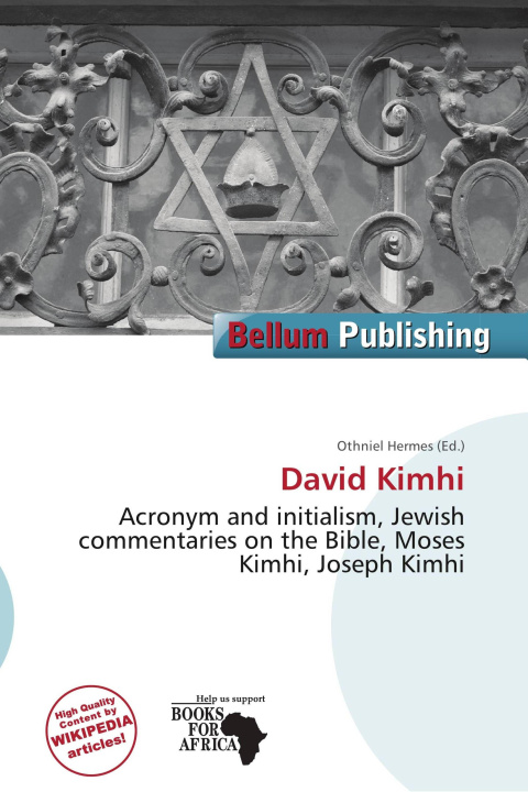 Kniha David Kimhi 
