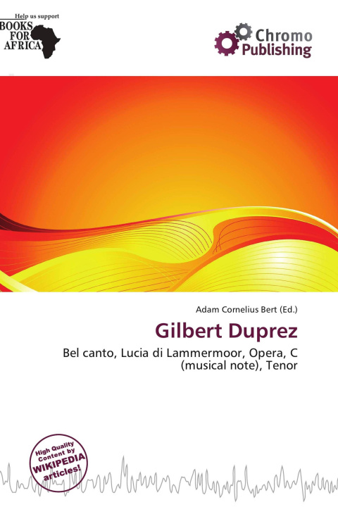 Kniha Gilbert Duprez 
