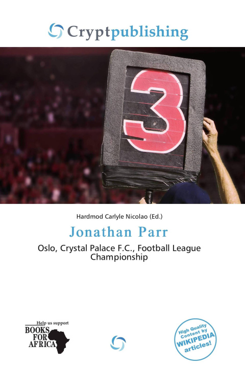 Book Jonathan Parr 