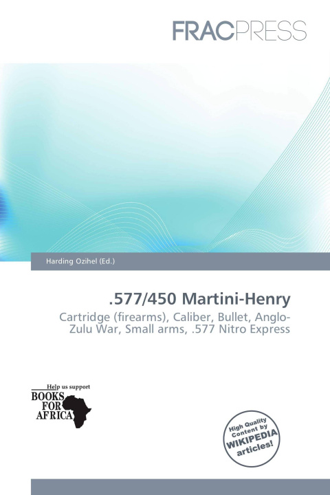 Kniha .577/450 Martini-Henry 
