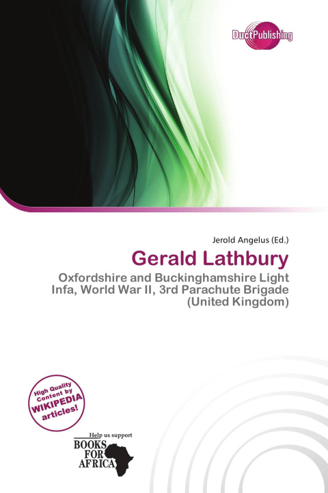 Boek Gerald Lathbury 