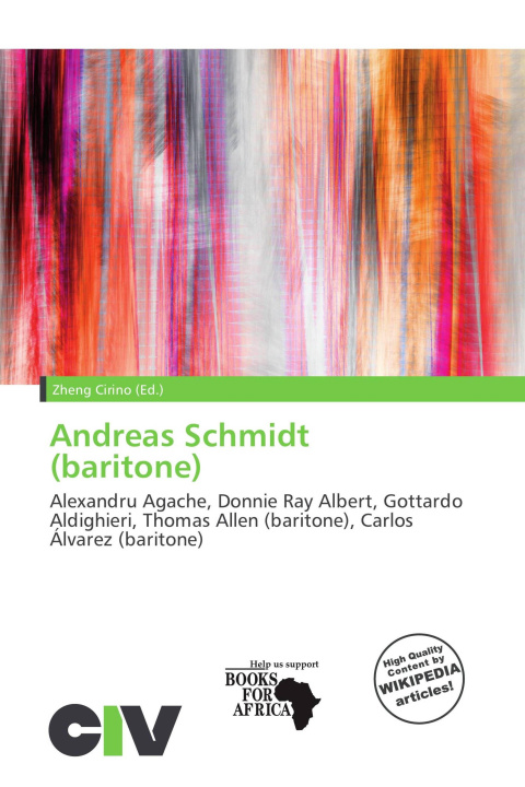 Book Andreas Schmidt (baritone) 