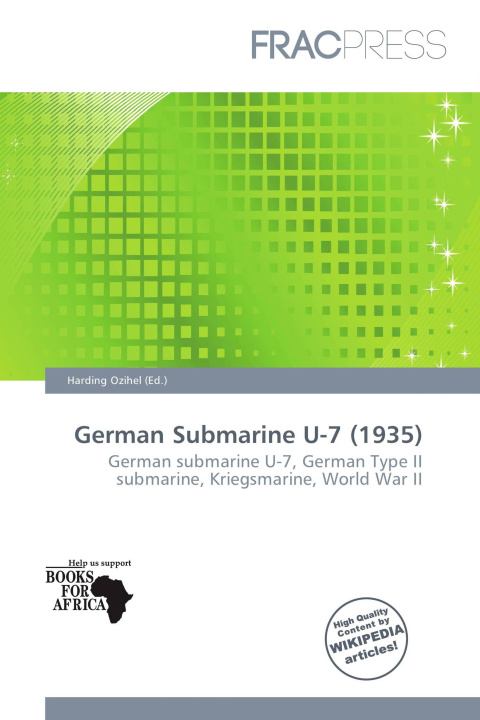 Carte German Submarine U-7 (1935) 
