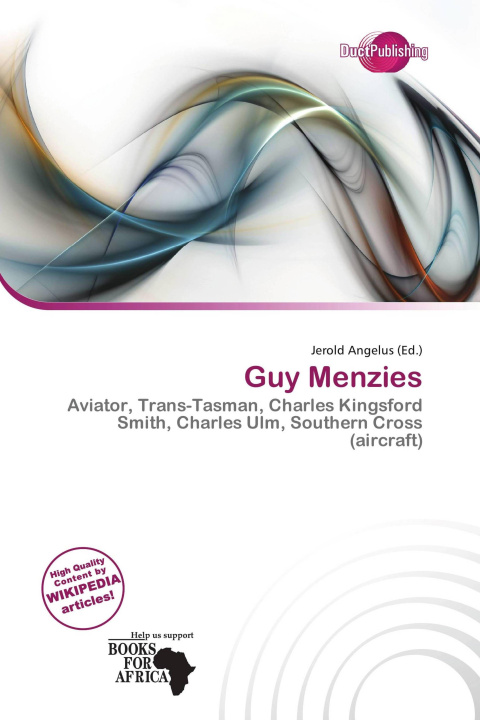 Kniha Guy Menzies 