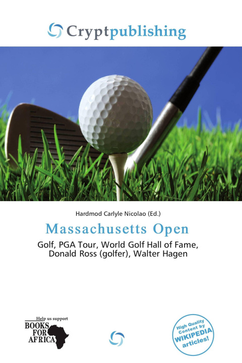 Kniha Massachusetts Open 
