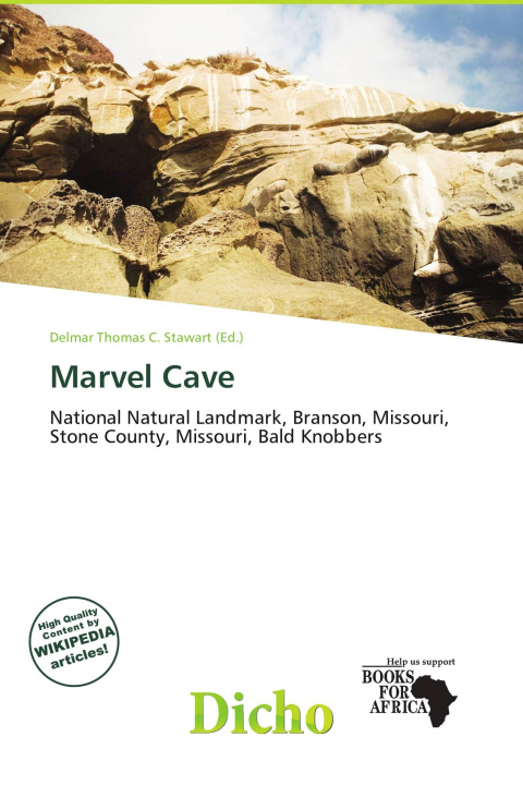 Kniha Marvel Cave 