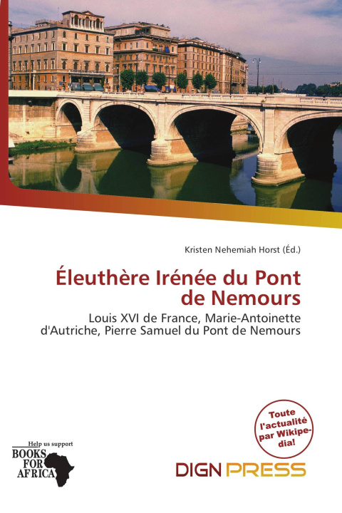 Boek Éleuthère Irénée du Pont de Nemours 
