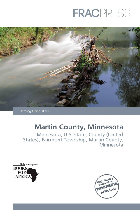 Carte Martin County, Minnesota 