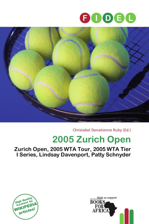 Kniha 2005 Zurich Open 
