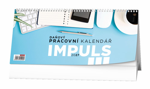 Kalendář/Diář Pracovní kalendář Impuls III 2027 - stolní kalendář 