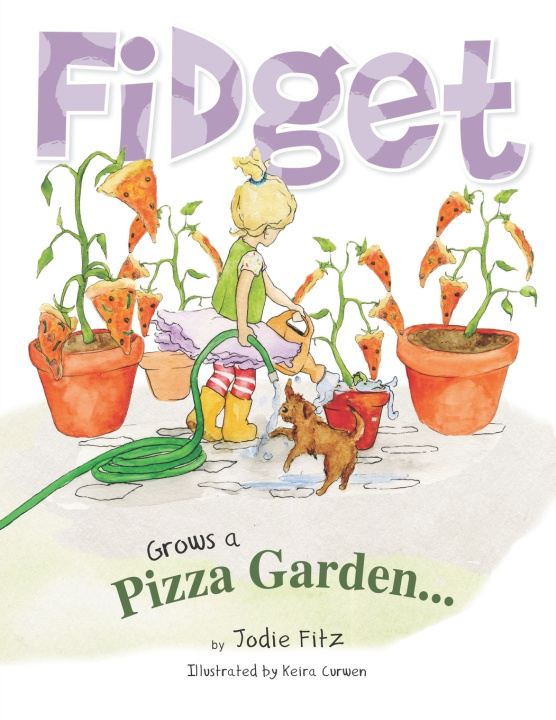 Kniha Fidget Grows a Pizza Garden Jodie Fitz