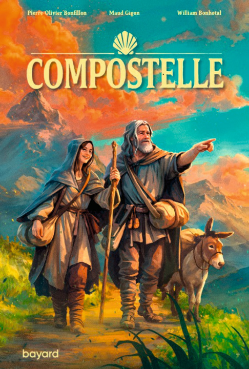 Kniha Jeu Compostelle Maud Gigon