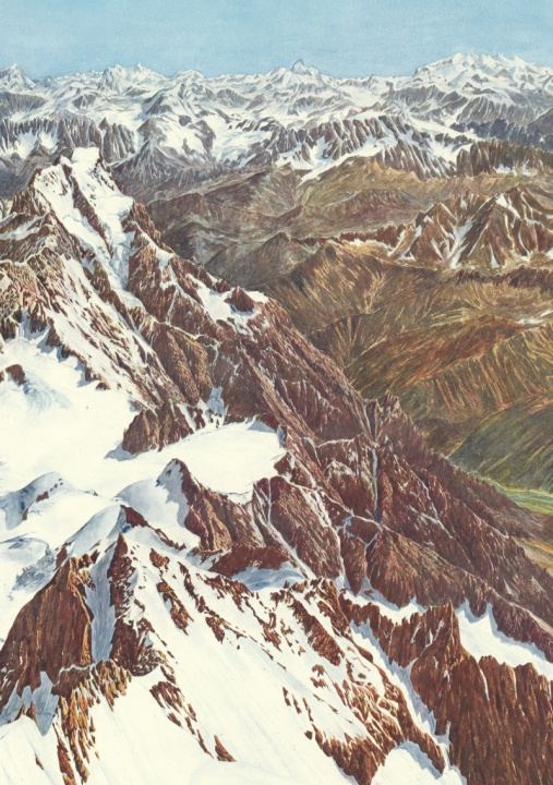 Boek Carnet - Tour d'horizon du Mont-Blanc Paul HELBRONNER