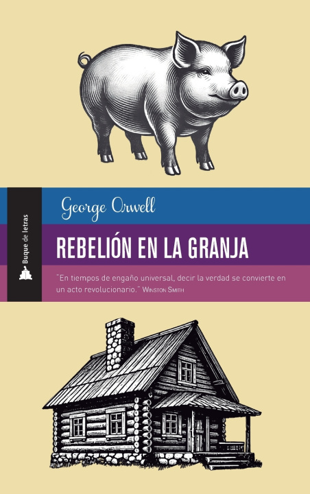 Kniha Rebelión en la granja George Orwell