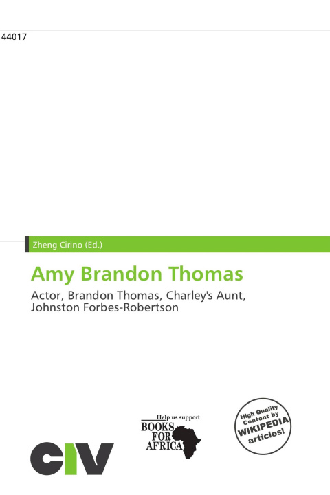 Kniha Amy Brandon Thomas 
