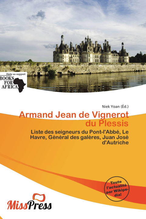 Kniha Armand Jean de Vignerot du Plessis 