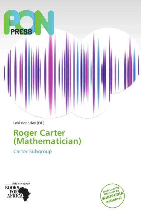 Книга Roger Carter (Mathematician) 