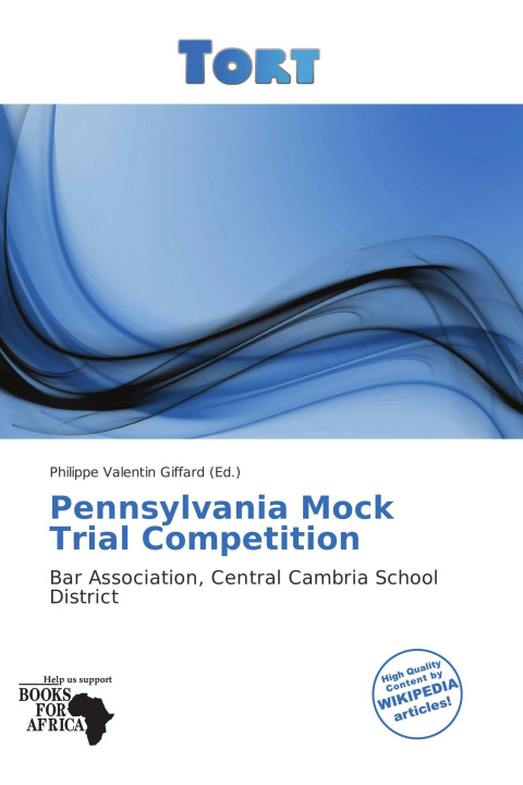 Könyv Pennsylvania Mock Trial Competition 
