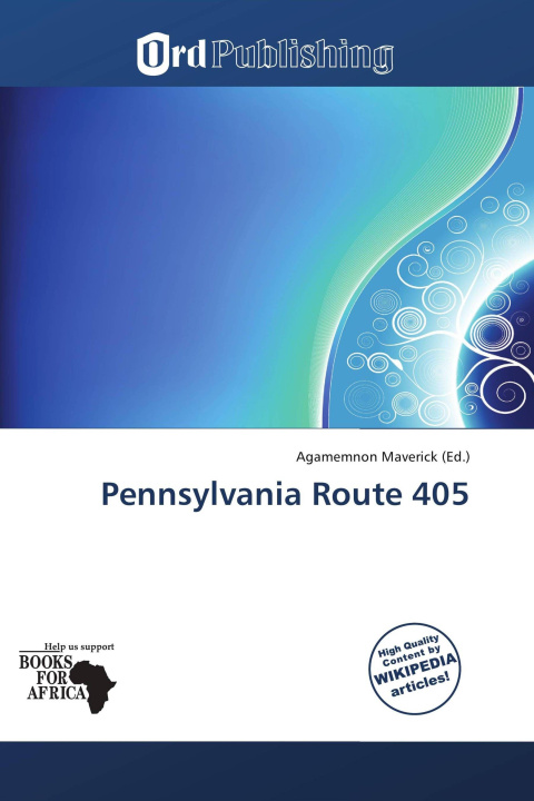 Carte Pennsylvania Route 405 