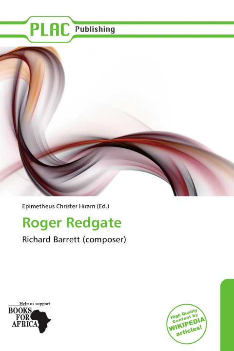 Книга Roger Redgate 
