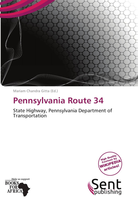 Carte Pennsylvania Route 34 