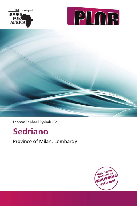 Книга Sedriano 