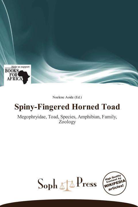 Книга Spiny-Fingered Horned Toad 