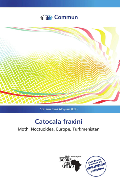 Könyv Catocala fraxini 