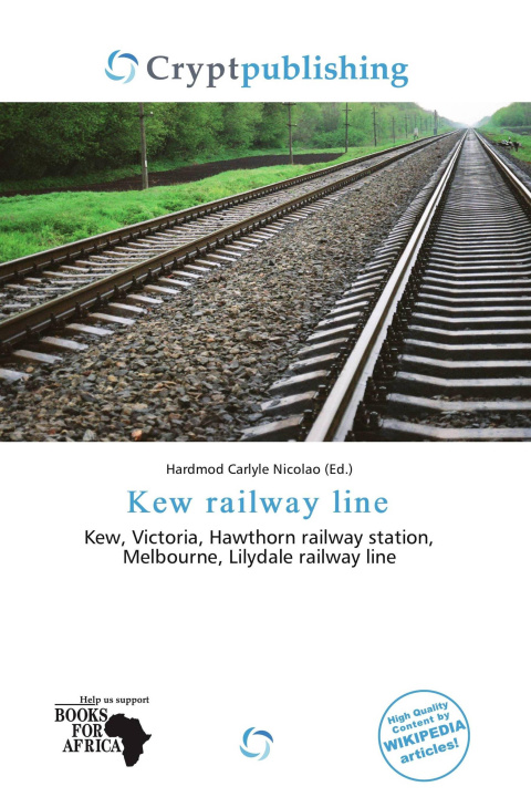 Carte Kew railway line 