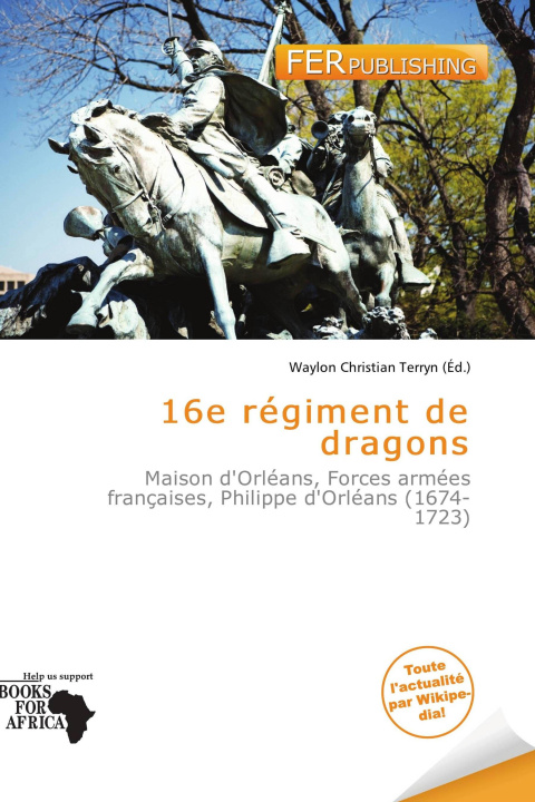 Könyv 16e régiment de dragons 