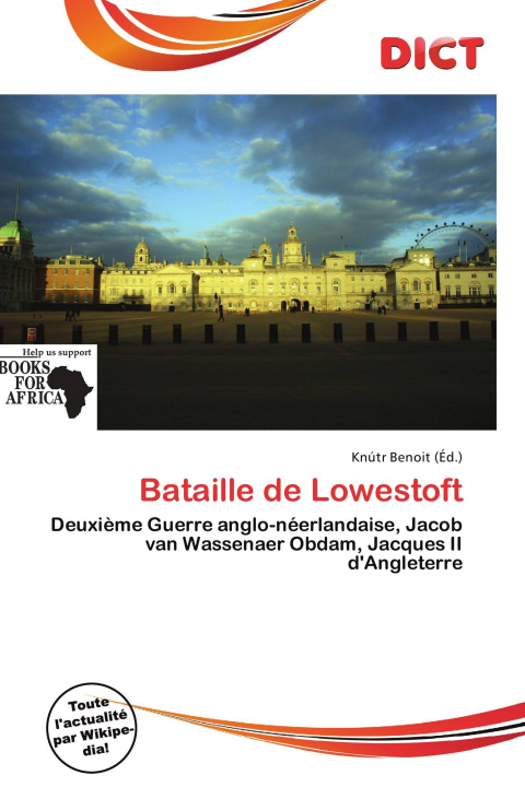 Carte Bataille de Lowestoft 