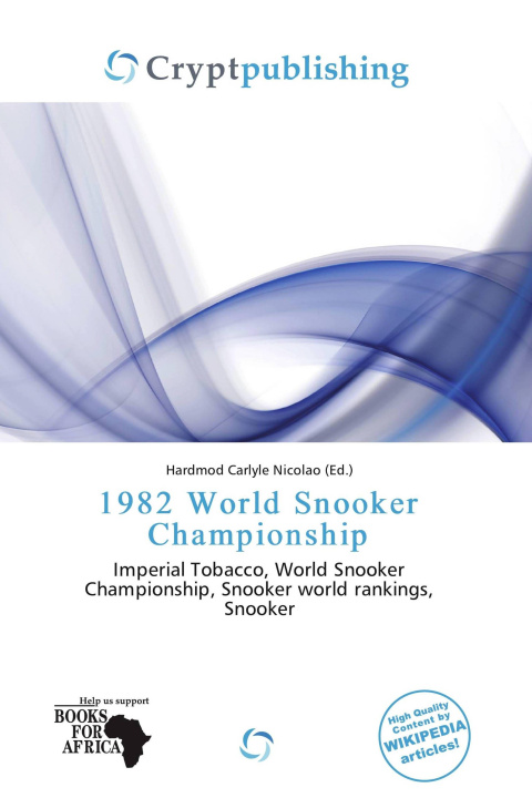 Könyv 1982 World Snooker Championship 