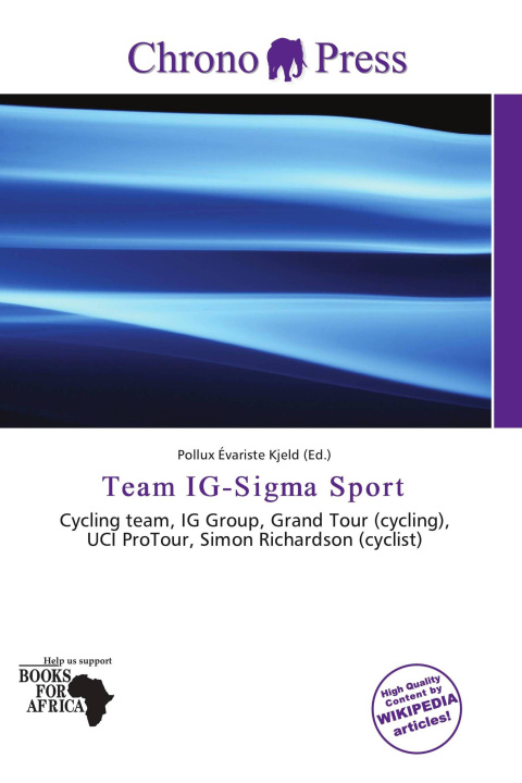 Libro Team IG-Sigma Sport 