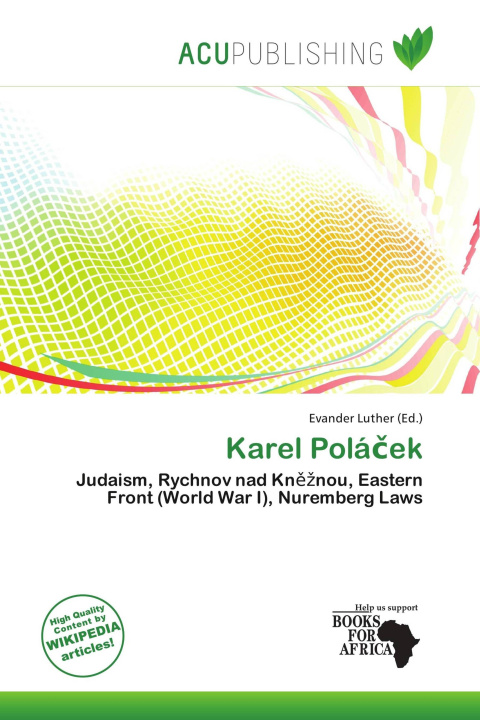 Книга Karel Polá¿ek 
