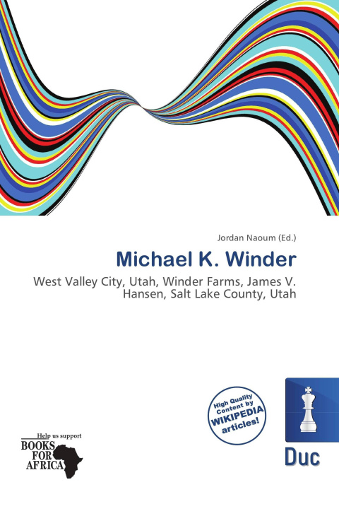 Boek Michael K. Winder 