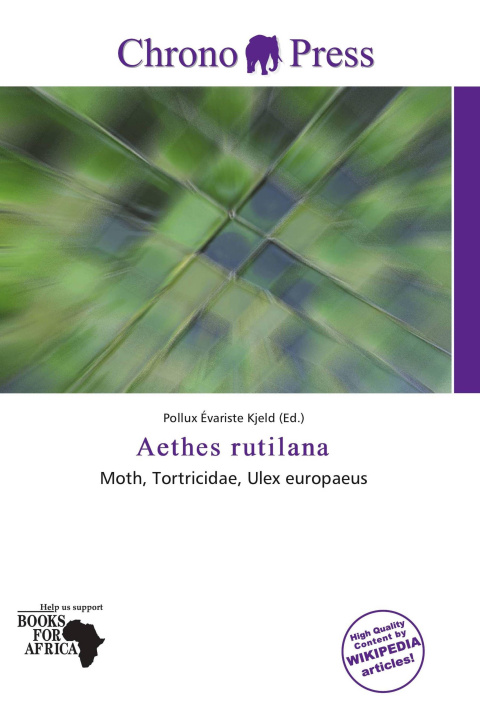 Knjiga Aethes rutilana 